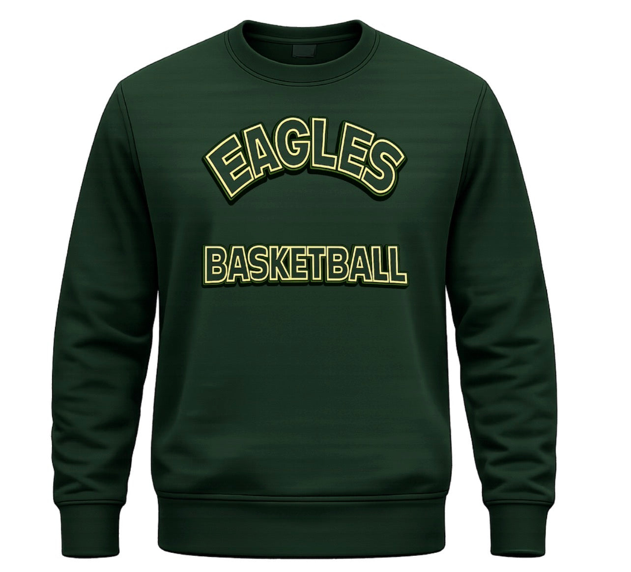 Eagles Basketball Vintage Crew
