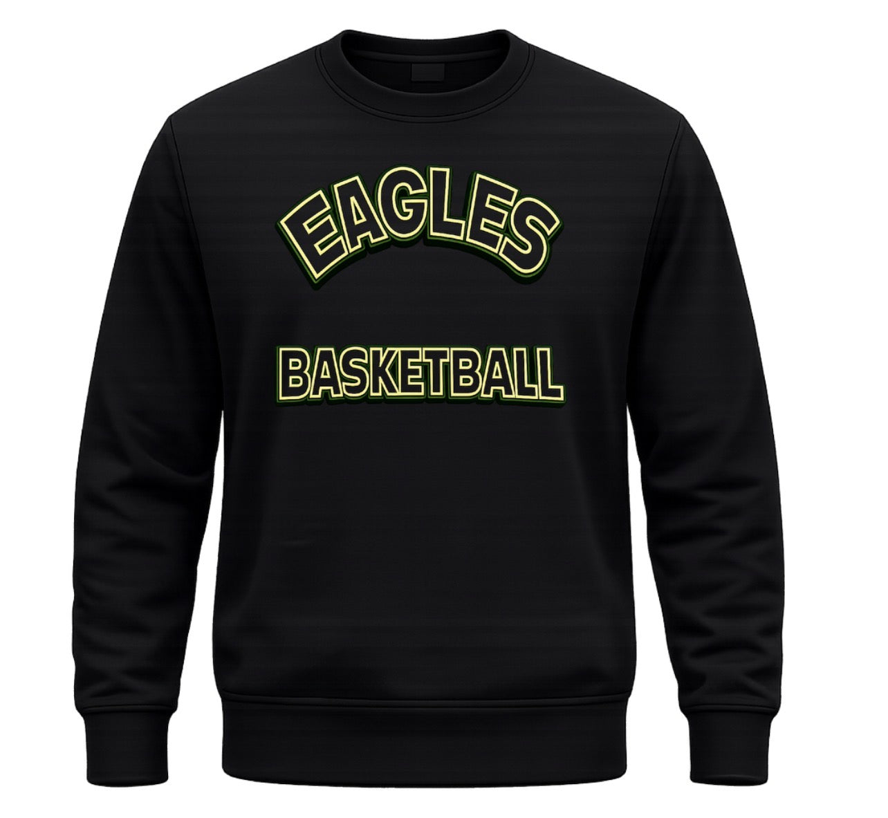Eagles Basketball Vintage Crew