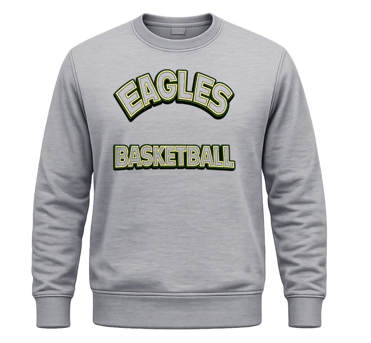 Eagles Basketball Vintage Crew