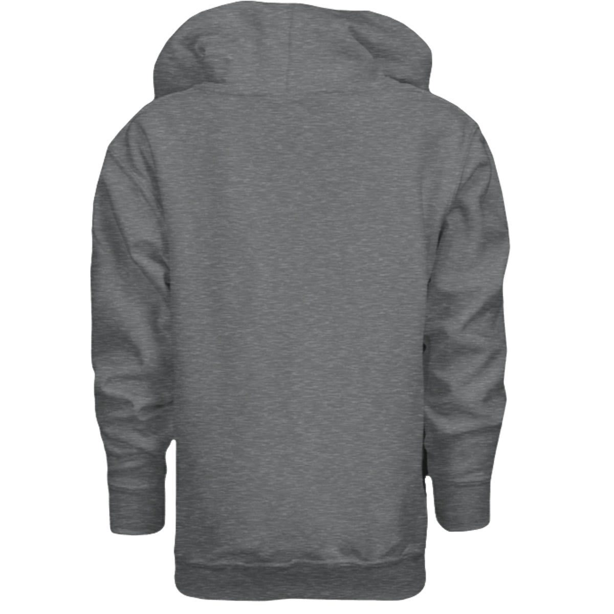 Fan Charcoal Heather - G185B - BACK